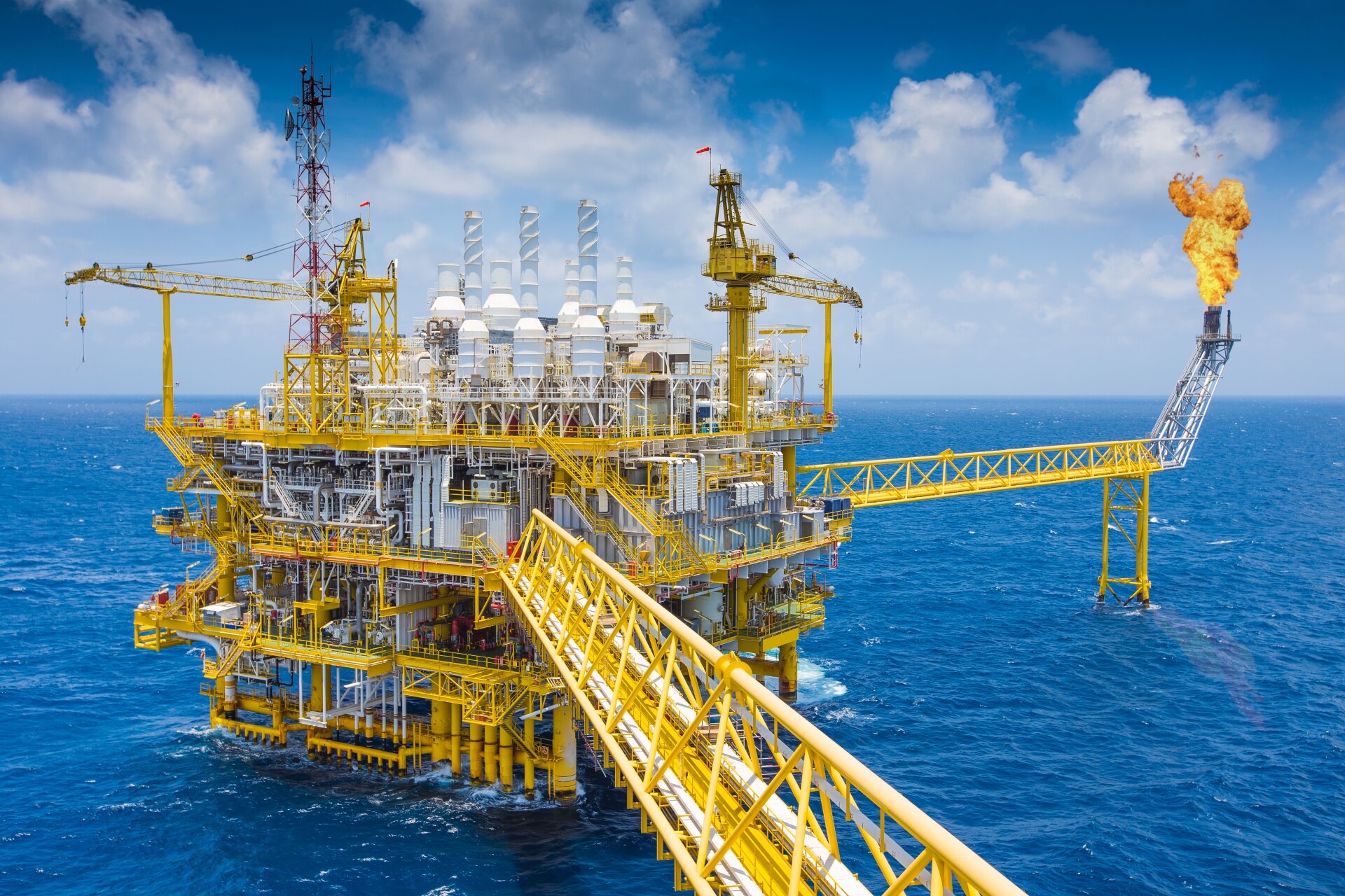 Offshore,Oil,Gas,Process,Facility,Refinery,Rig