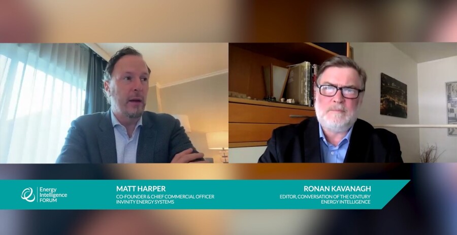 Matt Harper, Co-Founder and Chief Commercial Officer of Invinity ...